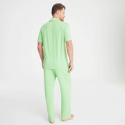 green apple classic with a twist short sleeve pajama set-Magnetic Me