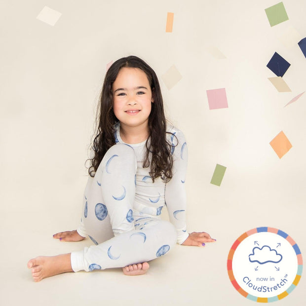 moonlight CloudStretch™ magnetic kids pajama set-Magnetic Me