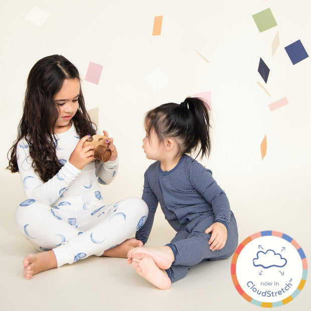 moonlight CloudStretch™ magnetic kids pajama set-Magnetic Me