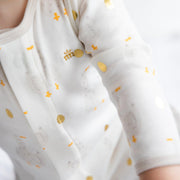 mummy goose organic cotton magnetic parent favorite footie