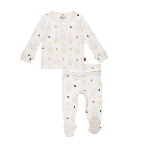 mummy goose organic cotton magnetic toddler twotie