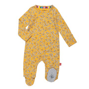olive my love organic cotton magnetic parent favorite footie