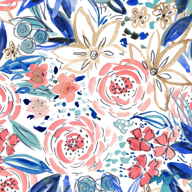 once and floral modal headband