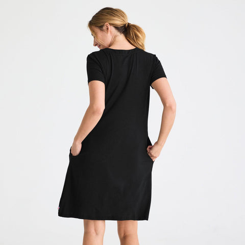 onyx modal magnetic blissful short sleeve sleep shirt