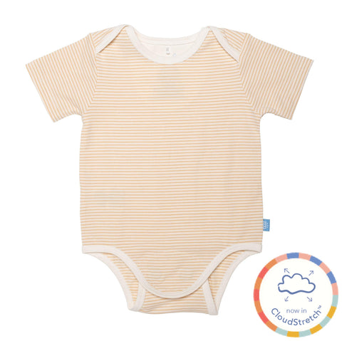 orange skinny stripe CloudStretch™ magnetic bodysuit-Magnetic Me