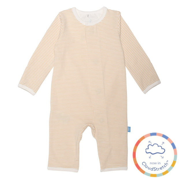 orange skinny stripe CloudStretch™ magnetic coverall-Magnetic Me