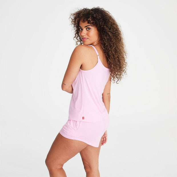 peony dream sleep tank + shorts pajama set-Magnetic Me