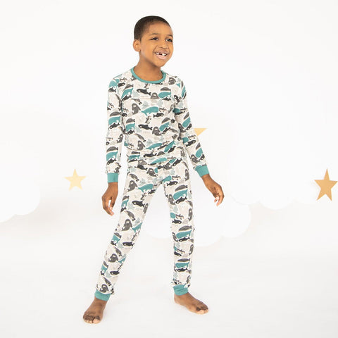 seas and greetings modal magnetic no drama pajama long sleeve set