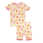 squeeze the day modal magnetic no drama pajama shortie set-Magnetic Me
