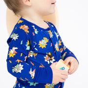 su-paw star modal magnetic grow with me convertible coverall