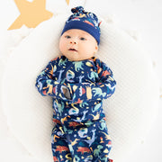 talon-ted modal magnetic cozy sleeper gown + hat set