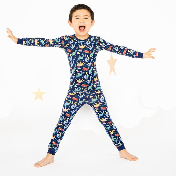 talon-ted modal magnetic no drama pajama long sleeve set
