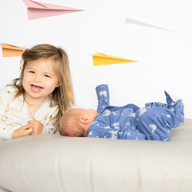 the balmoral of the story organic cotton magnetic parent favorite footie