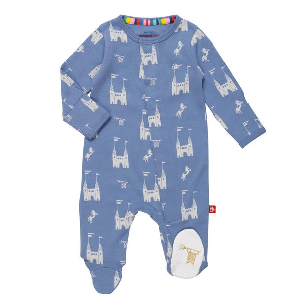 the balmoral of the story organic cotton magnetic parent favorite footie