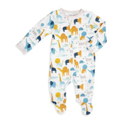the fast and the furriest modal magnetic footie | blue-Magnetic Me