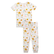 the fast and the furriest modal magnetic toddler pj | pink-Magnetic Me