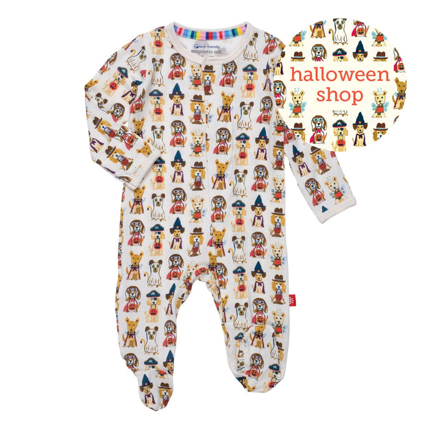 tricks or treats modal magnetic parent favorite footie