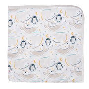 wish you whale modal soothing swaddle blanket