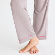 women's dovetail modal magnetic classic with a twist long sleeve pajama set