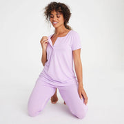 enchanted magnetic signature short sleeve pajama set-Magnetic Me