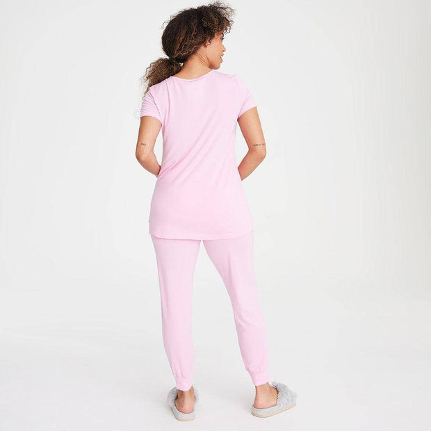 peony magnetic short sleeve jogger set-Magnetic Me