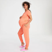 tangerine dream magnetic signature short sleeve pajama set-Magnetic Me