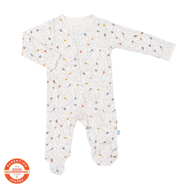 Bird Song Organic Cotton Magnetic Footie – Simply Magnetic Me