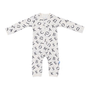 Love Letters Organic Cotton Magnetic Coverall