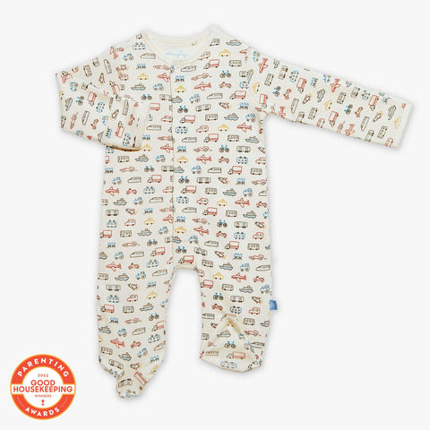 on the go organic cotton magnetic footie